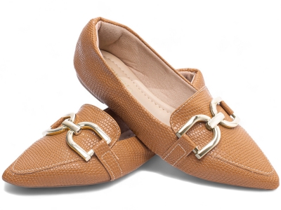  - Sapatilha Mocassim Feminino Bico Fino